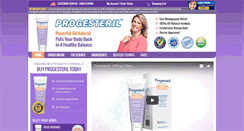 Desktop Screenshot of progesteril.com